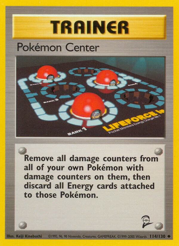 Pokemon Center 114/130 Normal Base Set 2