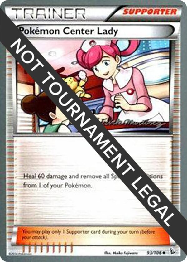 Pokemon Center Lady 2015 (Patrick Martinez) 93/106 Normal World Championship Decks Pokemon Center Lady 2015 (Patrick Martinez) 93/106 Normal World Championship Decks