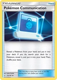 Pokemon Communication | 152/181 | Reverse Holofoil | SM - Team Up