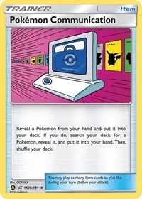 Pokemon Communication | 152b/181 | Normal | Alternate Art Promos
