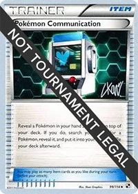 Pokemon Communication | 2011 (Christopher Kan) | 99/114 | Normal | World Championship Decks