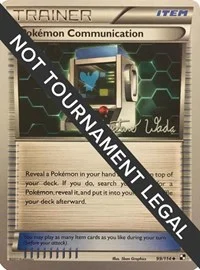 Pokemon Communication | 2011 (Gustavo Wada) | 99/114 | Normal | World Championship Decks