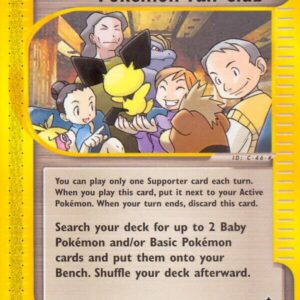 Pokemon Fan Club 130/147 Reverse Holofoil Aquapolis Pokemon Fan Club 130/147 Reverse Holofoil Aquapolis