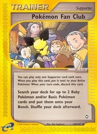 Pokemon Fan Club | 130/147 | Normal | Aquapolis