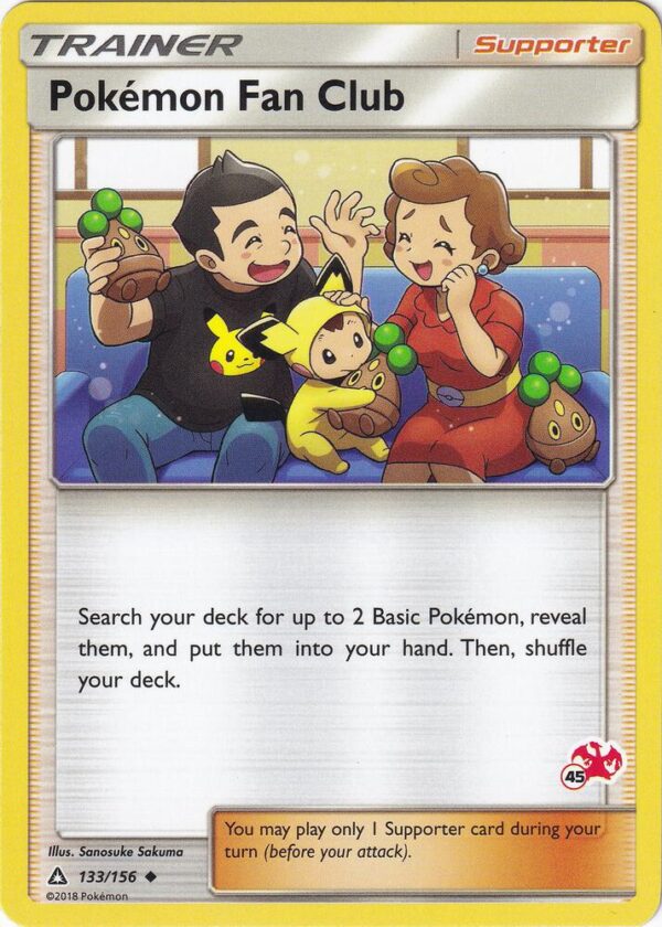 Pokemon Fan Club 133/156 (#45 Charizard Stamped) Normal Battle Academy