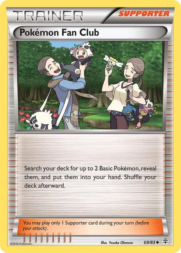 Pokemon Fan Club 69/83 Normal Generations