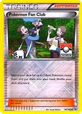 Pokemon Fan Club 94/106 (Pokemon League) 094/106 Reverse Holofoil League & Championship Cards