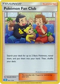 Pokemon Fan Club (CLB) | 024/034 | Holofoil | Trading Card Game Classic