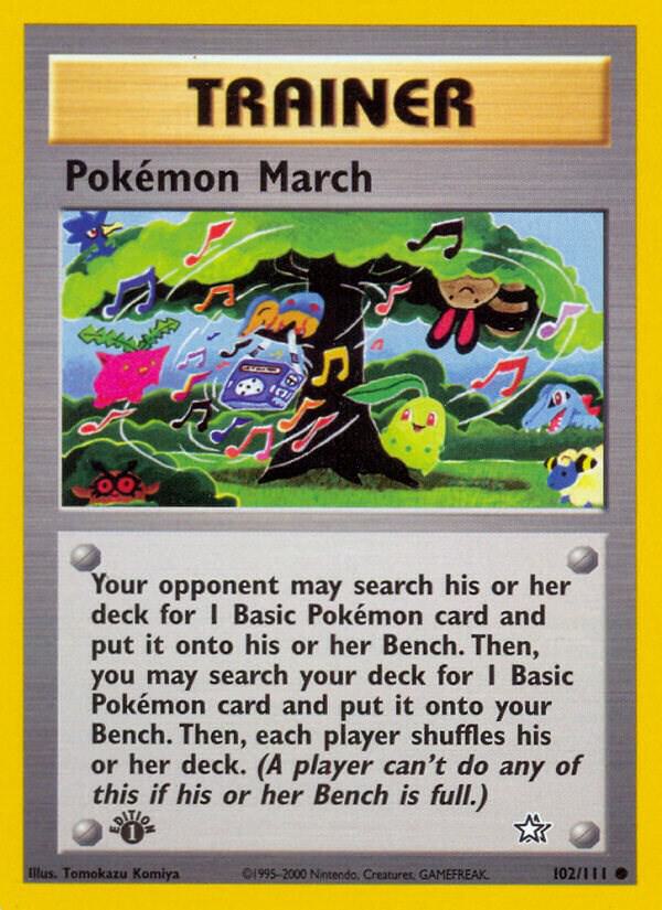 Pokemon March 102/111 Unlimited Neo Genesis