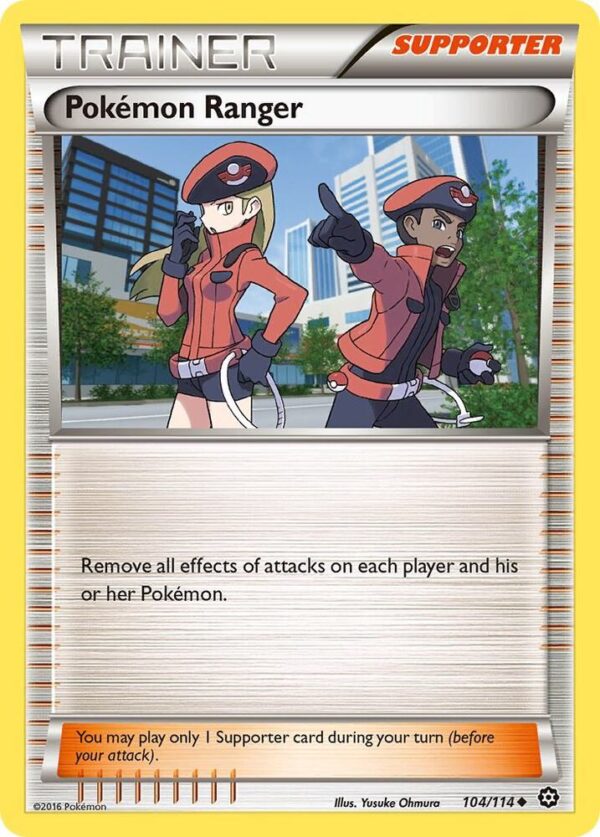 Pokemon Ranger 104/114 Normal XY – Steam Siege
