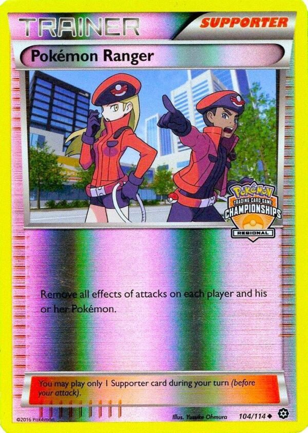 Pokemon Ranger 104/114 (Regional Championships) Reverse Holofoil League & Championship Cards Pokemon Ranger 104/114 (Regional Championships) Reverse Holofoil League & Championship Cards