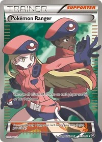 Pokemon Ranger (Full Art) | 113/114 | Holofoil | XY - Steam Siege