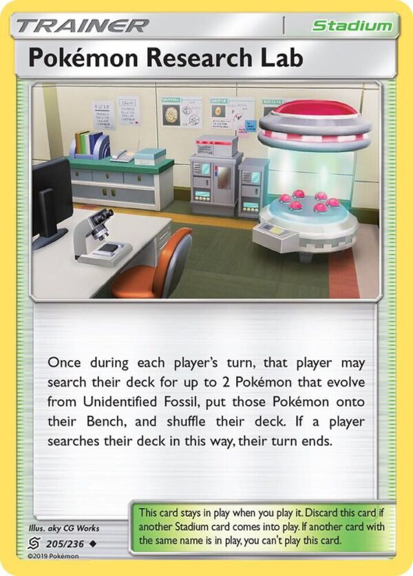 Pokemon Research Lab 205/236 Normal SM – Unified Minds Pokemon Research Lab 205/236 Normal SM – Unified Minds