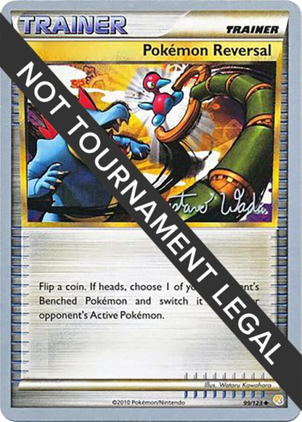 Pokemon Reversal 2011 (Gustavo Wada) 99/123 Normal World Championship Decks