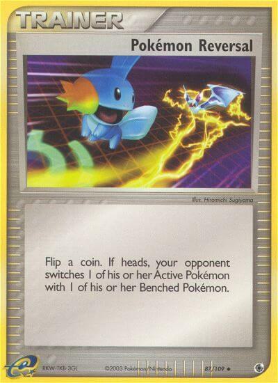 Pokemon Reversal 87/109 Reverse Holofoil Ruby and Sapphire Pokemon Reversal 87/109 Reverse Holofoil Ruby and Sapphire