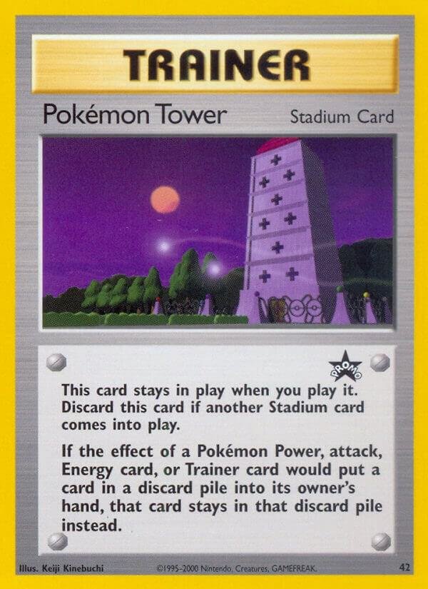 Pokemon Tower 42/53 Normal WoTC Promo Pokemon Tower 42/53 Normal WoTC Promo