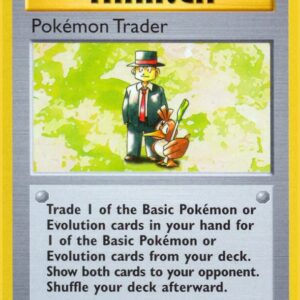 Pokemon Trader 077/102 1st Edition Base Set (Shadowless)
