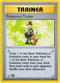 Pokemon Trader | 077/102 | 1st Edition | Base Set (Shadowless)