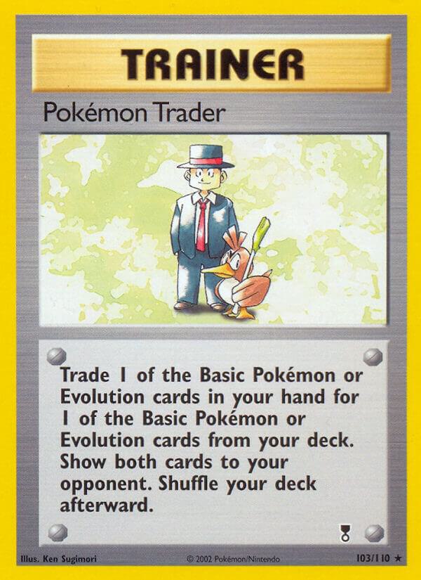Pokemon Trader 103/110 Reverse Holofoil Legendary Collection
