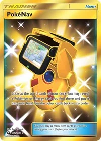 PokeNav (Secret) | 181/168 | Holofoil | SM - Celestial Storm