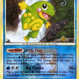 Politoed 7/95 (League Promo) 007/095 Reverse Holofoil League & Championship Cards