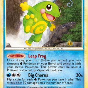 Politoed 7/95 Reverse Holofoil Unleashed