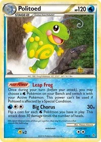 Politoed | 7/95 | Holofoil | Unleashed