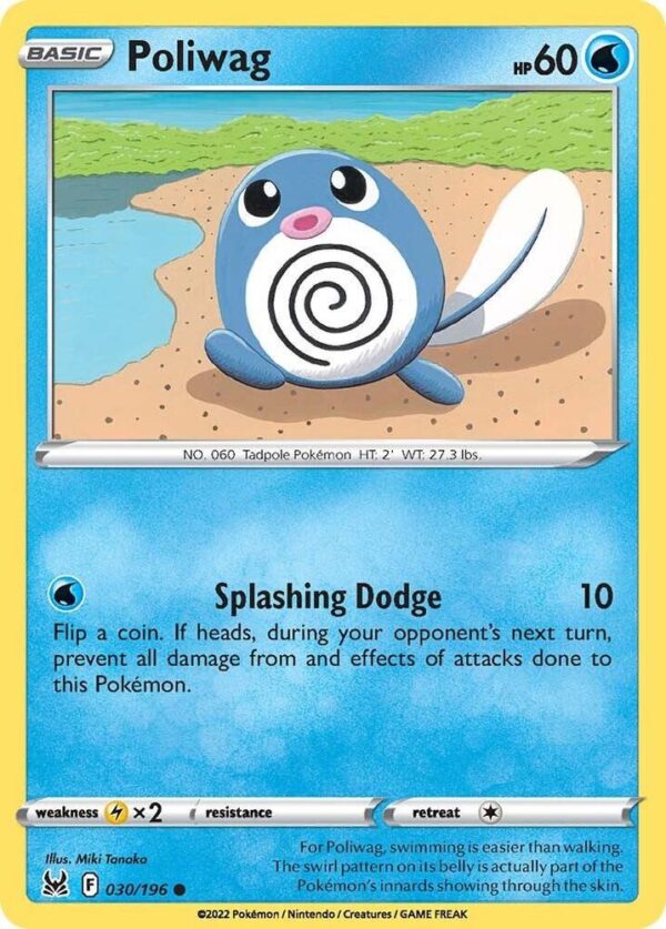 Poliwag 030/196 Normal SWSH11: Lost Origin