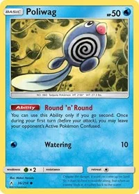 Poliwag (36) | 36/214 | Reverse Holofoil | SM - Unbroken Bonds
