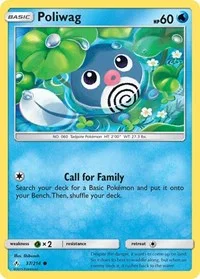 Poliwag (37) | 37/214 | Reverse Holofoil | SM - Unbroken Bonds