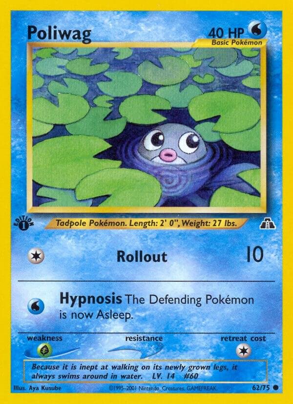 Poliwag 62/75 Unlimited Neo Discovery