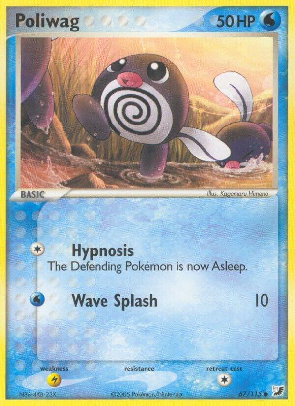 Poliwag 67/115 Normal Unseen Forces