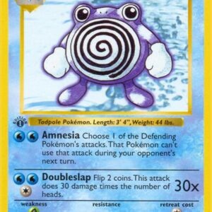Poliwhirl 038/102 1st Edition Base Set (Shadowless)