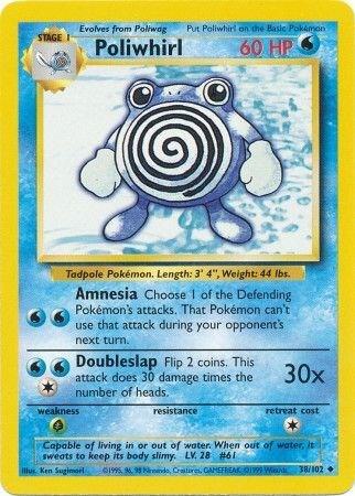 Poliwhirl 038/102 Normal Base Set Poliwhirl 038/102 Normal Base Set