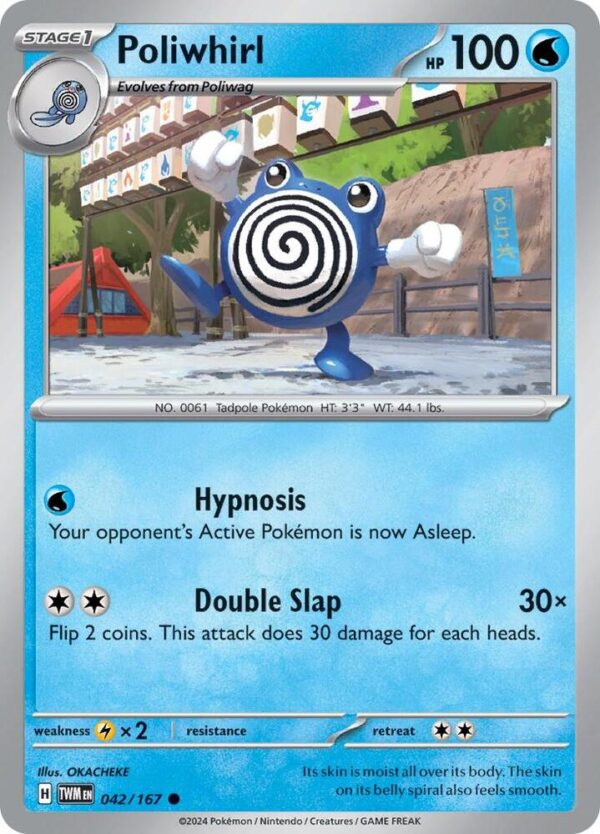 Poliwhirl 042/167 Normal SV06: Twilight Masquerade