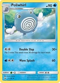 Poliwhirl | 31/149 | Reverse Holofoil | SM Base Set