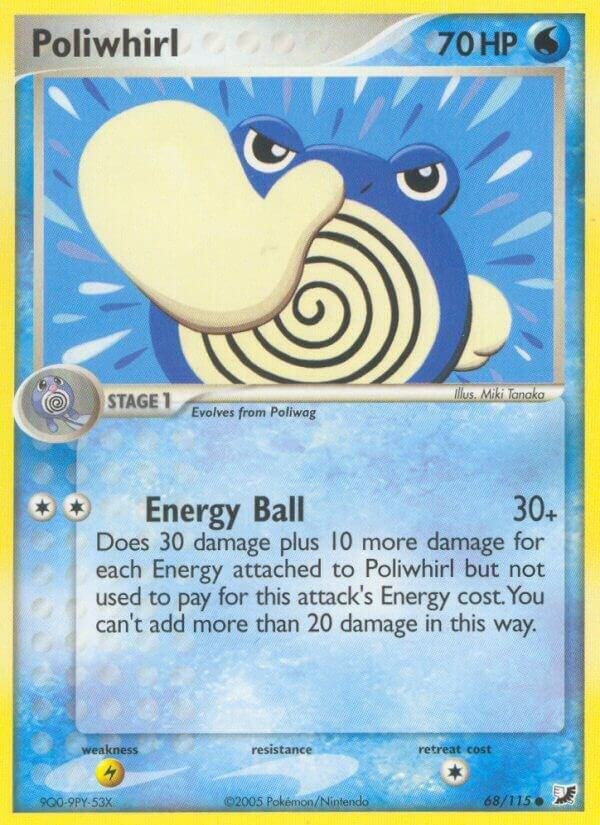 Poliwhirl 68/115 Normal Unseen Forces Poliwhirl 68/115 Normal Unseen Forces
