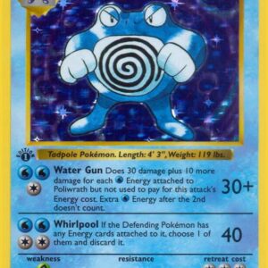 Poliwrath 013/102 Unlimited Holofoil Base Set (Shadowless)
