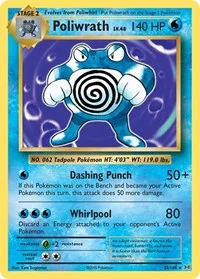 Poliwrath | 25/108 | Reverse Holofoil | XY - Evolutions