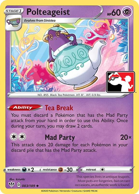 Polteageist 083/189 Normal Prize Pack Series Cards