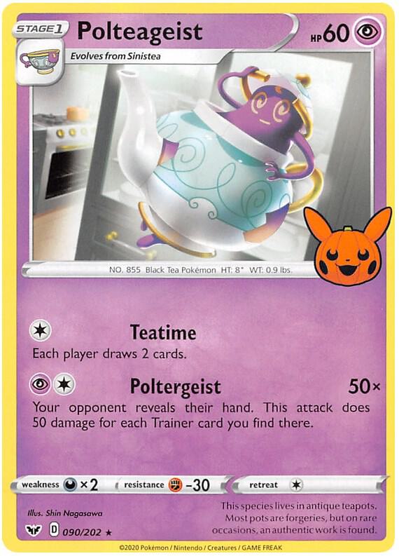 Polteageist 090/202 Normal Trick or Trade BOOster Bundle 2023 Polteageist 090/202 Normal Trick or Trade BOOster Bundle 2023