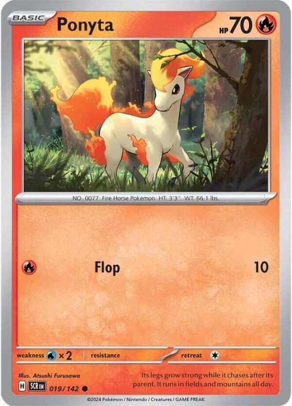 Ponyta 019/142 Normal SV07: Stellar Crown