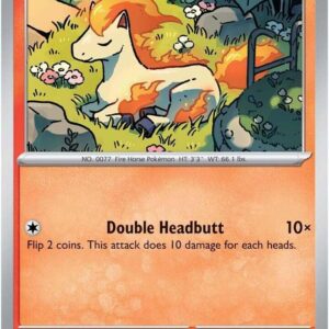 Ponyta 029/182 Reverse Holofoil SV10: Destined Rivals