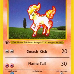 Ponyta 060/102 1st Edition Base Set (Shadowless)