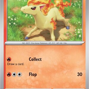 Ponyta 077/165 Normal SV: Scarlet & Violet 151