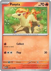 Ponyta | 077/165 | Normal | SV: Scarlet & Violet 151 Ponyta | 077/165 | Normal | SV: Scarlet & Violet 151
