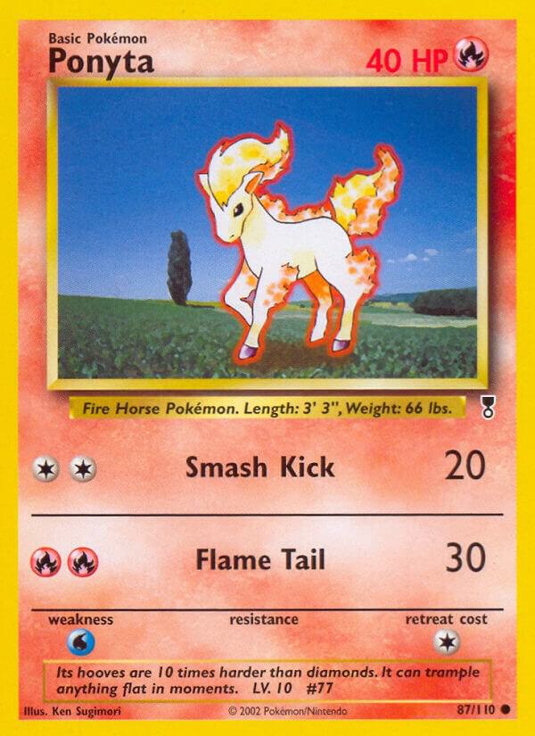 Ponyta 087/110 Reverse Holofoil Legendary Collection