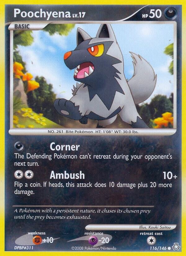 Poochyena 116/146 Reverse Holofoil Legends Awakened