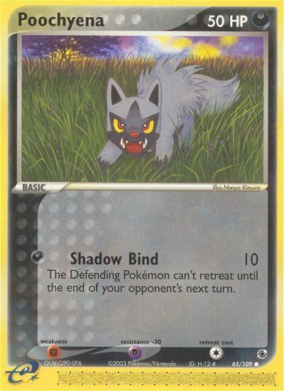 Poochyena 65/109 Reverse Holofoil Ruby and Sapphire