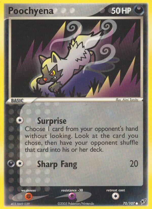 Poochyena 70/107 Reverse Holofoil Deoxys